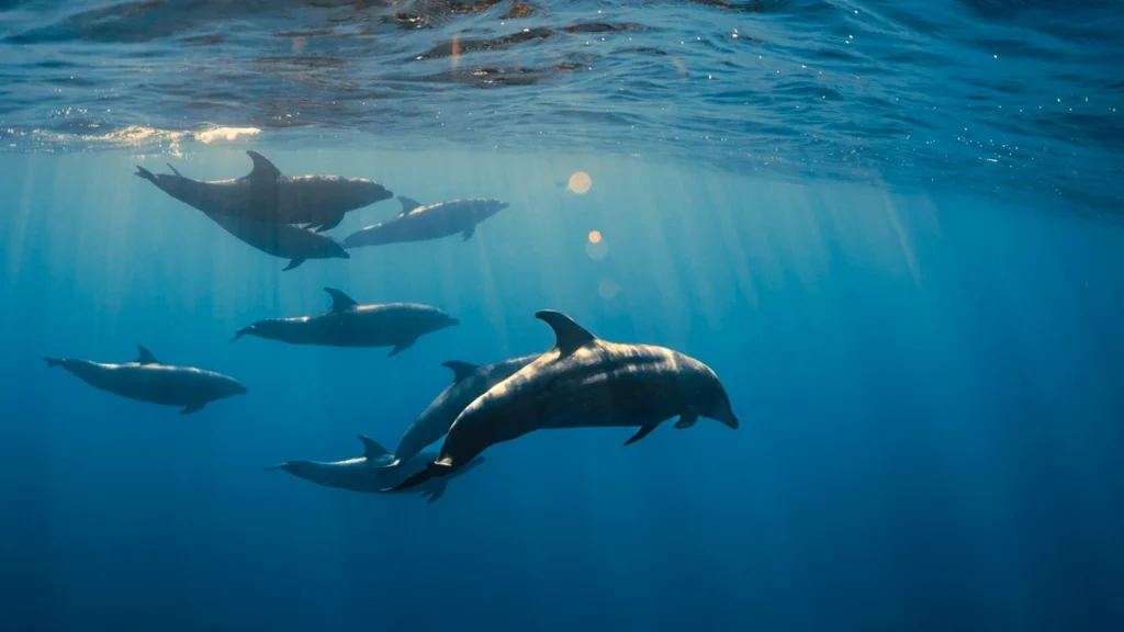 Nadando con delfines en Cabo San Lucas Baja California Mexico